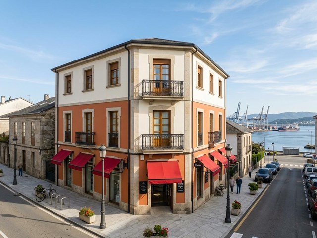 Elige nuestra pensión con la mejor comunicación con el puerto de Ferrol